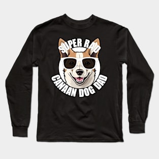 Canaan Dog Dad Funny Men's Father's Day Long Sleeve T-Shirt